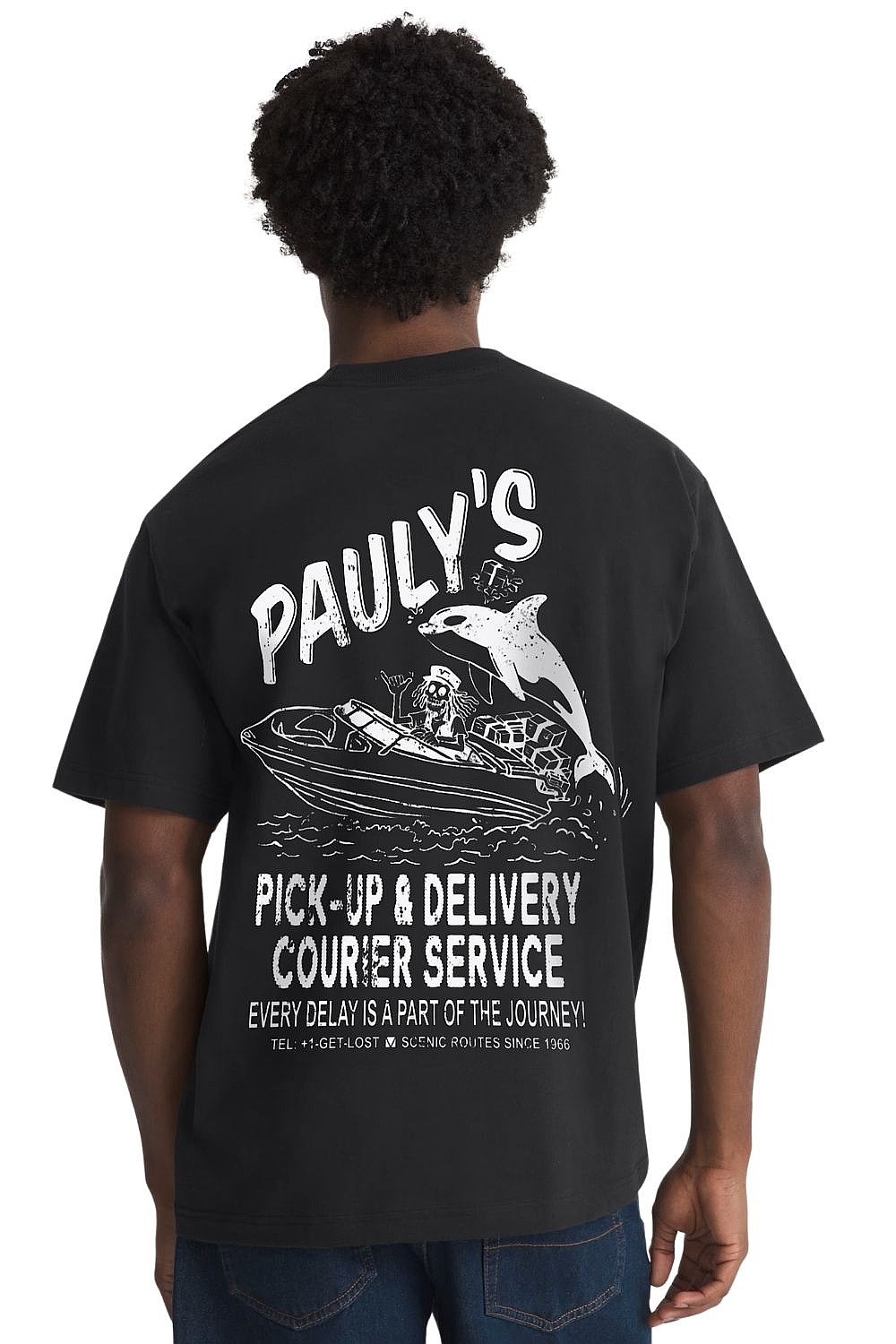 tričko Vans Pauly's Delivery - Black - men´s