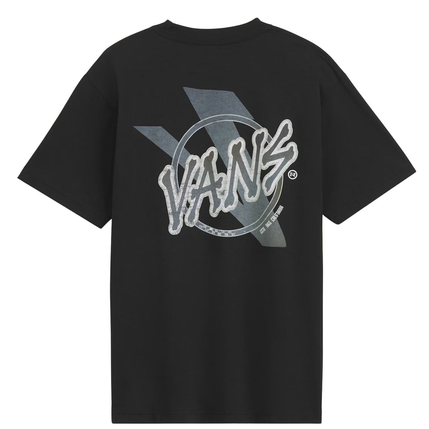 T-shirt Vans V Bones - Black - men´s