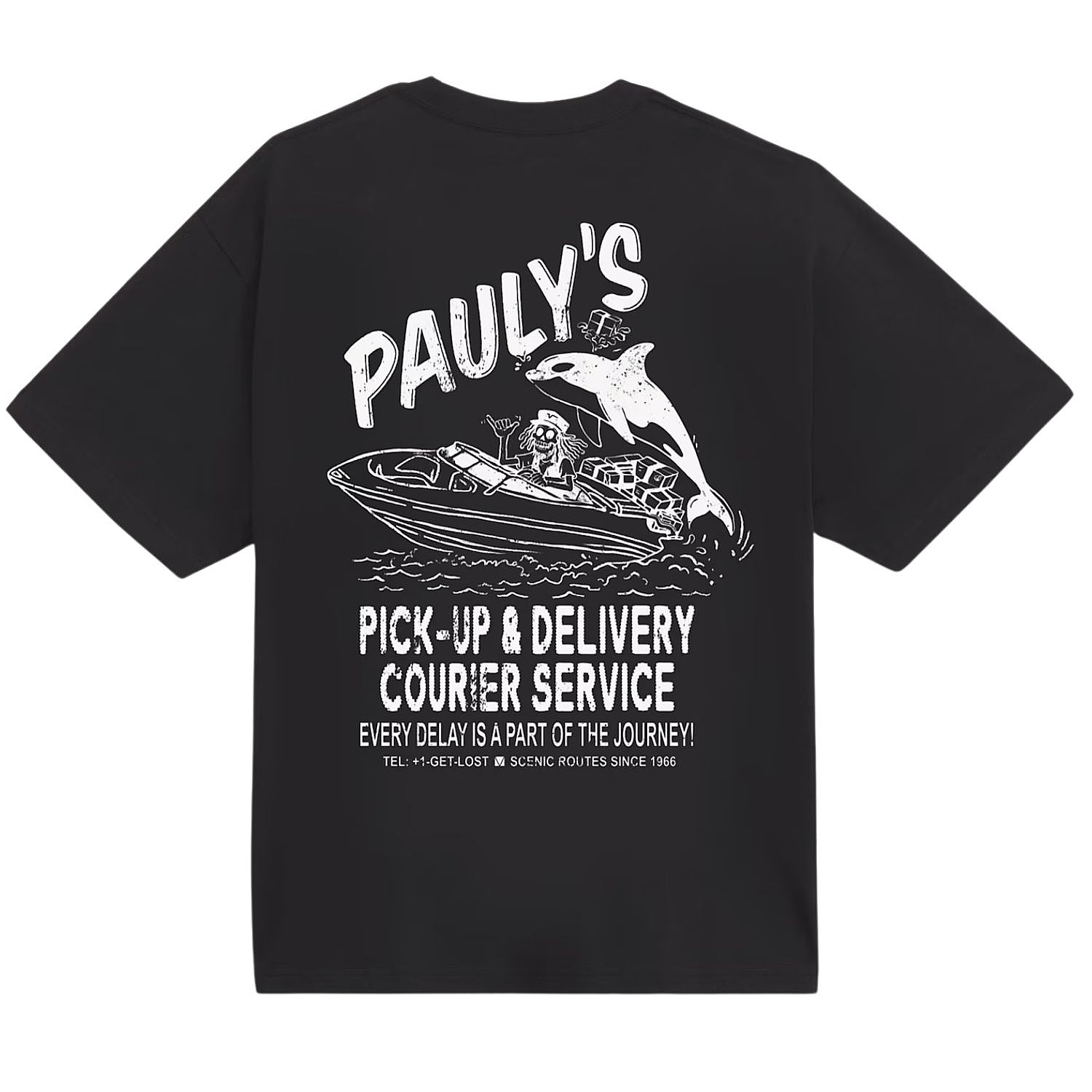 tričko Vans Pauly's Delivery - Black - men´s