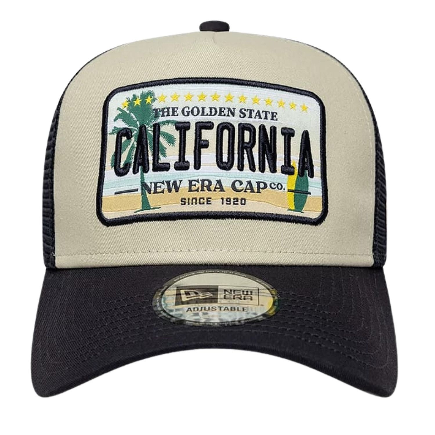 kšiltovka New Era 9FO AF Licence Plate Trucker - Navy/Stone