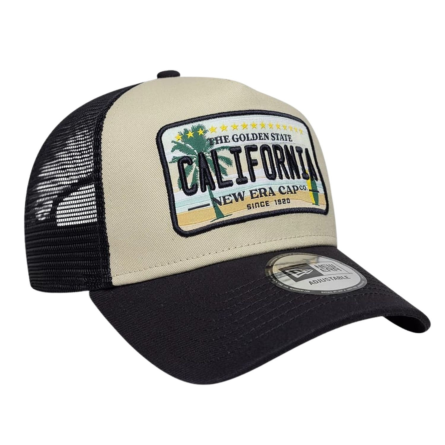 kšiltovka New Era 9FO AF Licence Plate Trucker - Navy/Stone