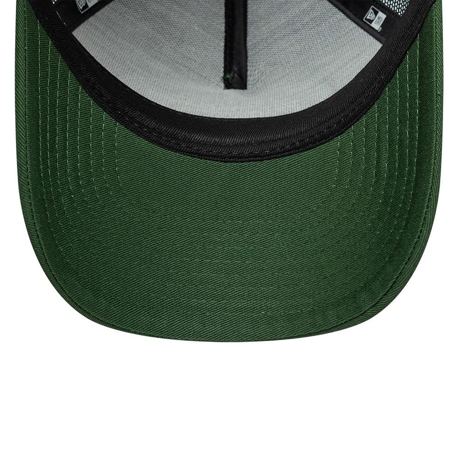 Kappe New Era 9FO AF Oval Foam Patch Trucker Youth - Cilantro Green/Soft Grass - unisex junior