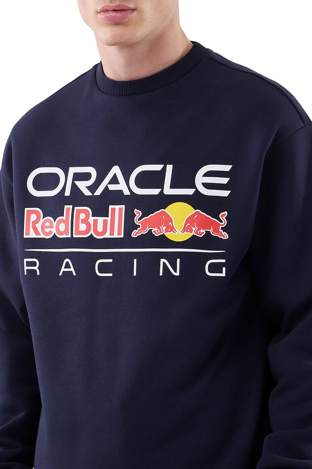 Sweatshirt New Era Logo Oversize Crewneck F1 Red Bull Racing - Night Sky Navy - men´s