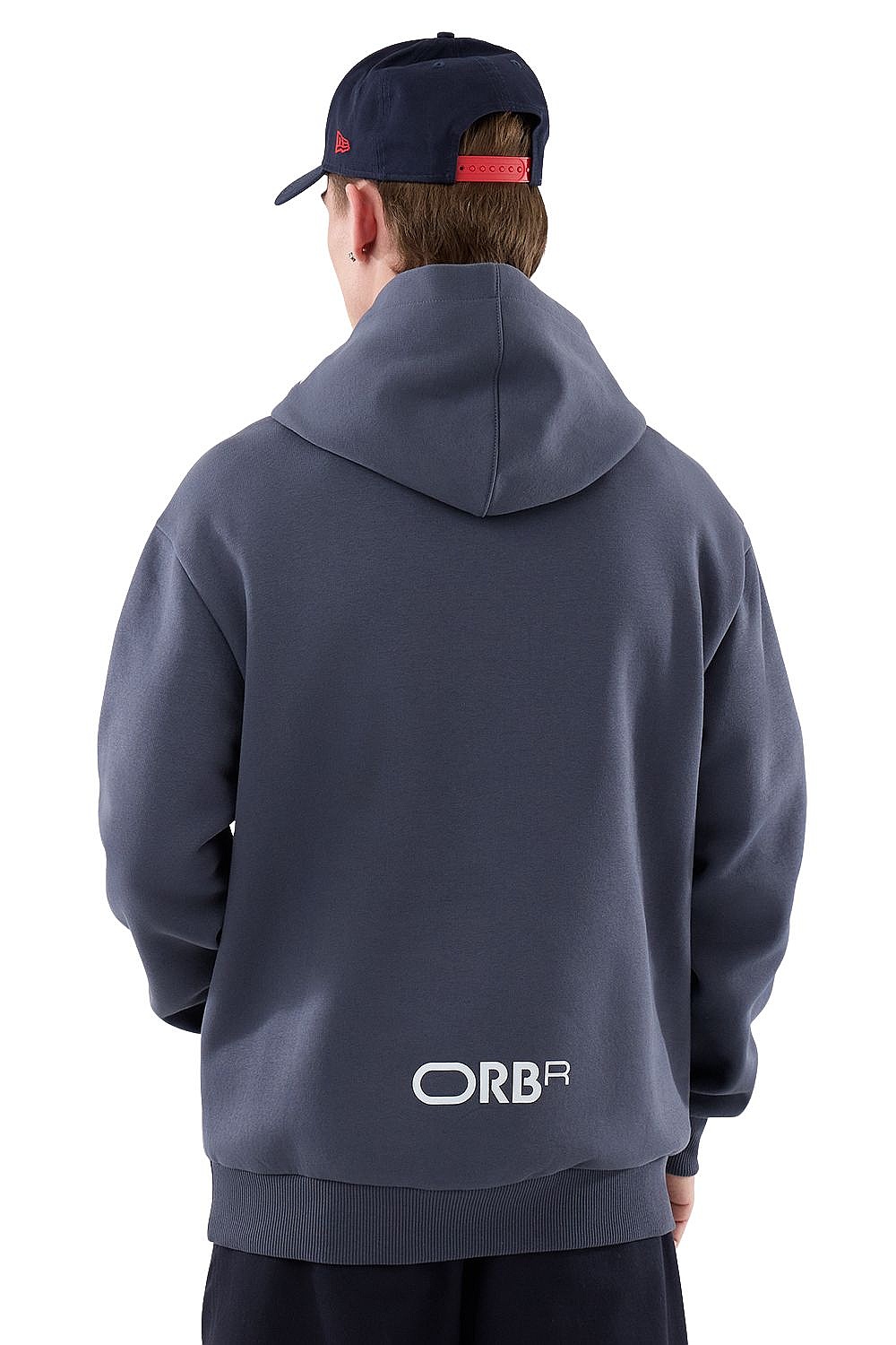 Sweatshirt New Era Logo Oversize Hoodie F1 Red Bull Racing - Dark Concrete - men´s