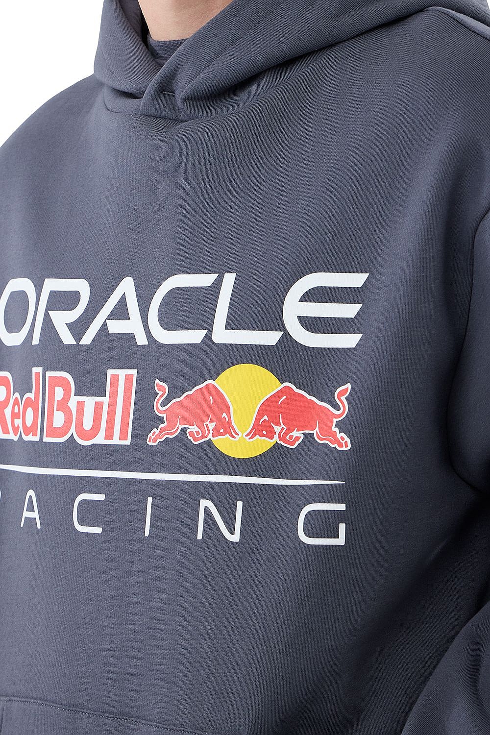 Sweatshirt New Era Logo Oversize Hoodie F1 Red Bull Racing - Dark Concrete - men´s