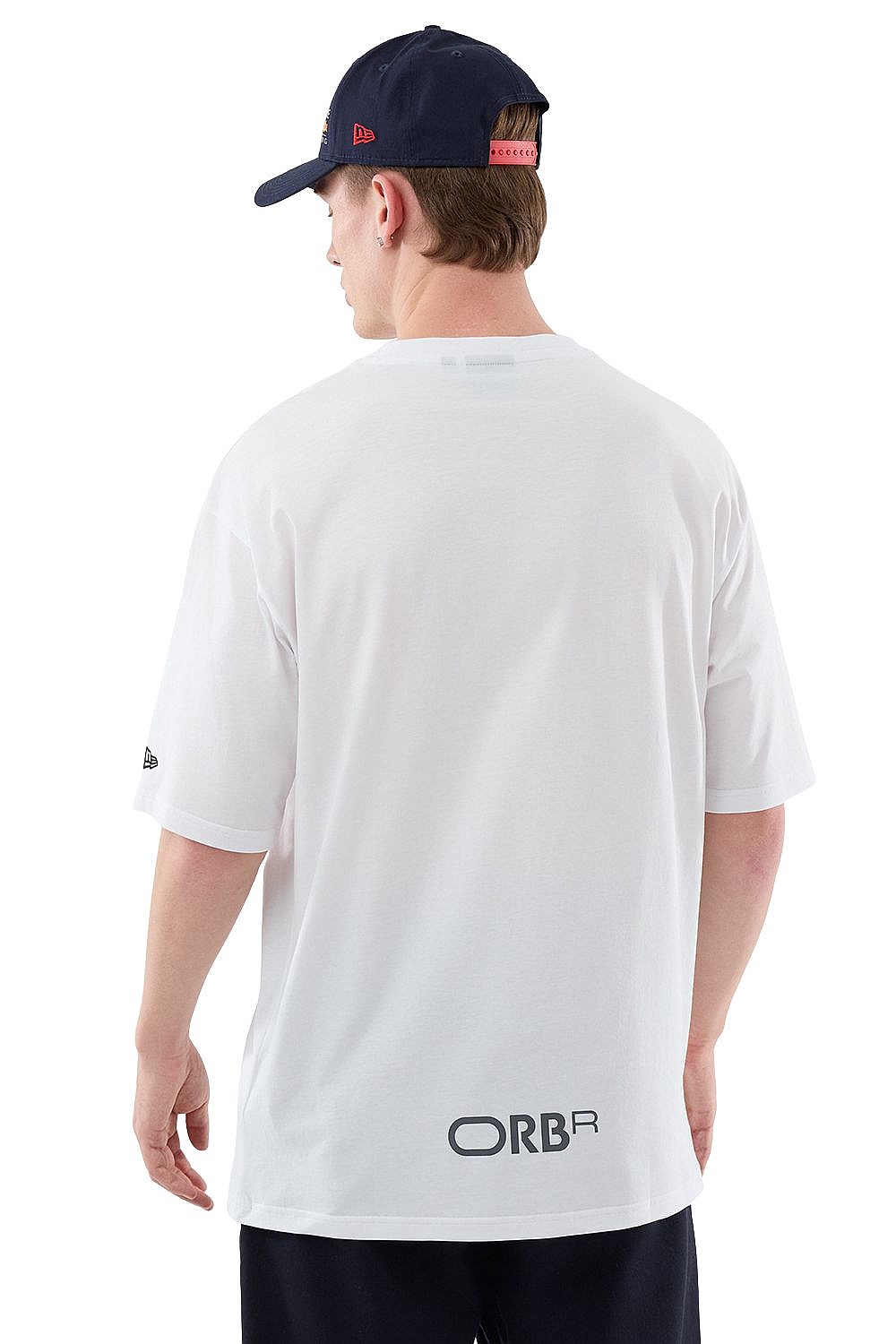 tričko New Era Logo Graphic Oversized F1 Red Bull Racing - White