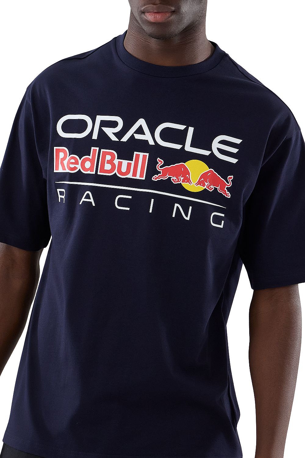tričko New Era Logo Graphic Oversized F1 Red Bull Racing - Night Sky Navy
