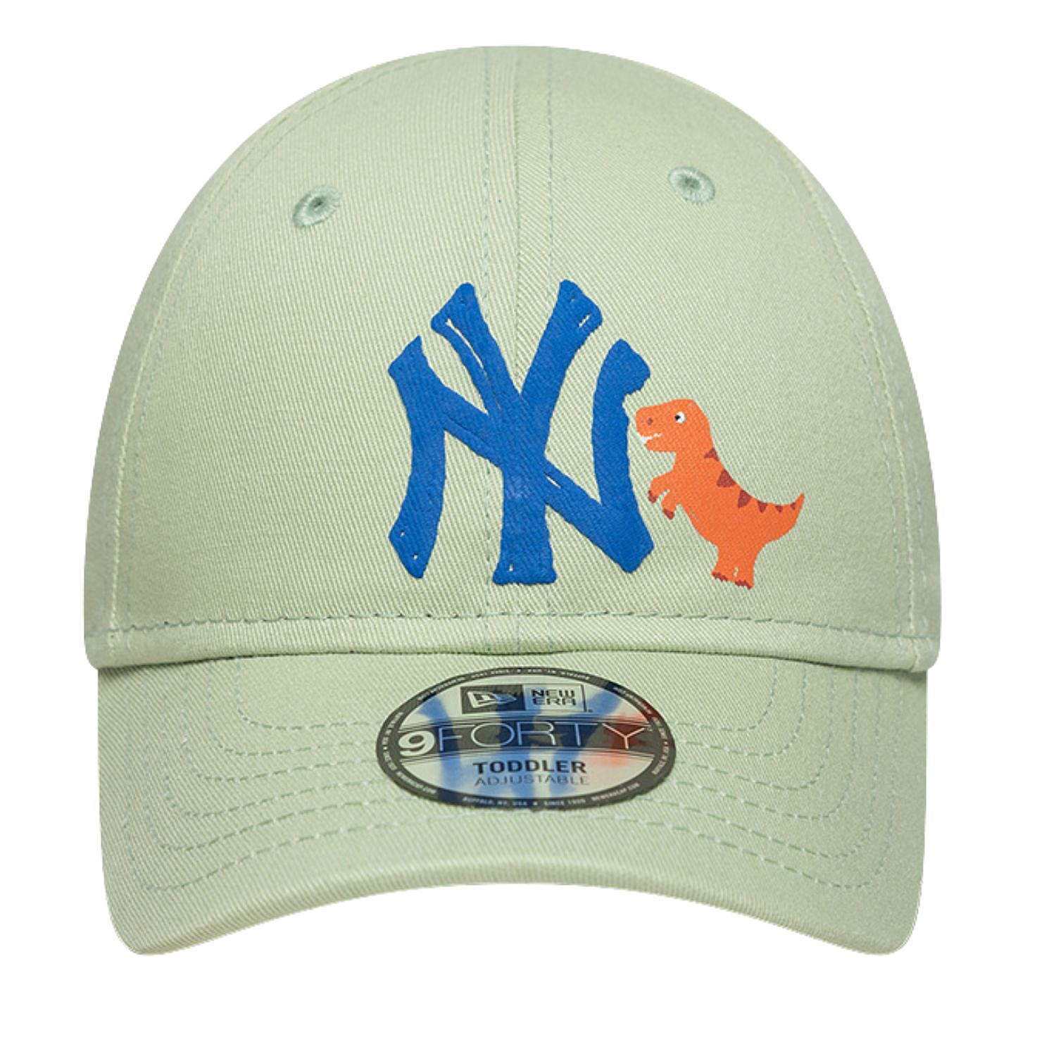 Kappe New Era 9FO Dino Icon MLB New York Yankees Toddler - Soft Grass/Blue Bead - kid´s