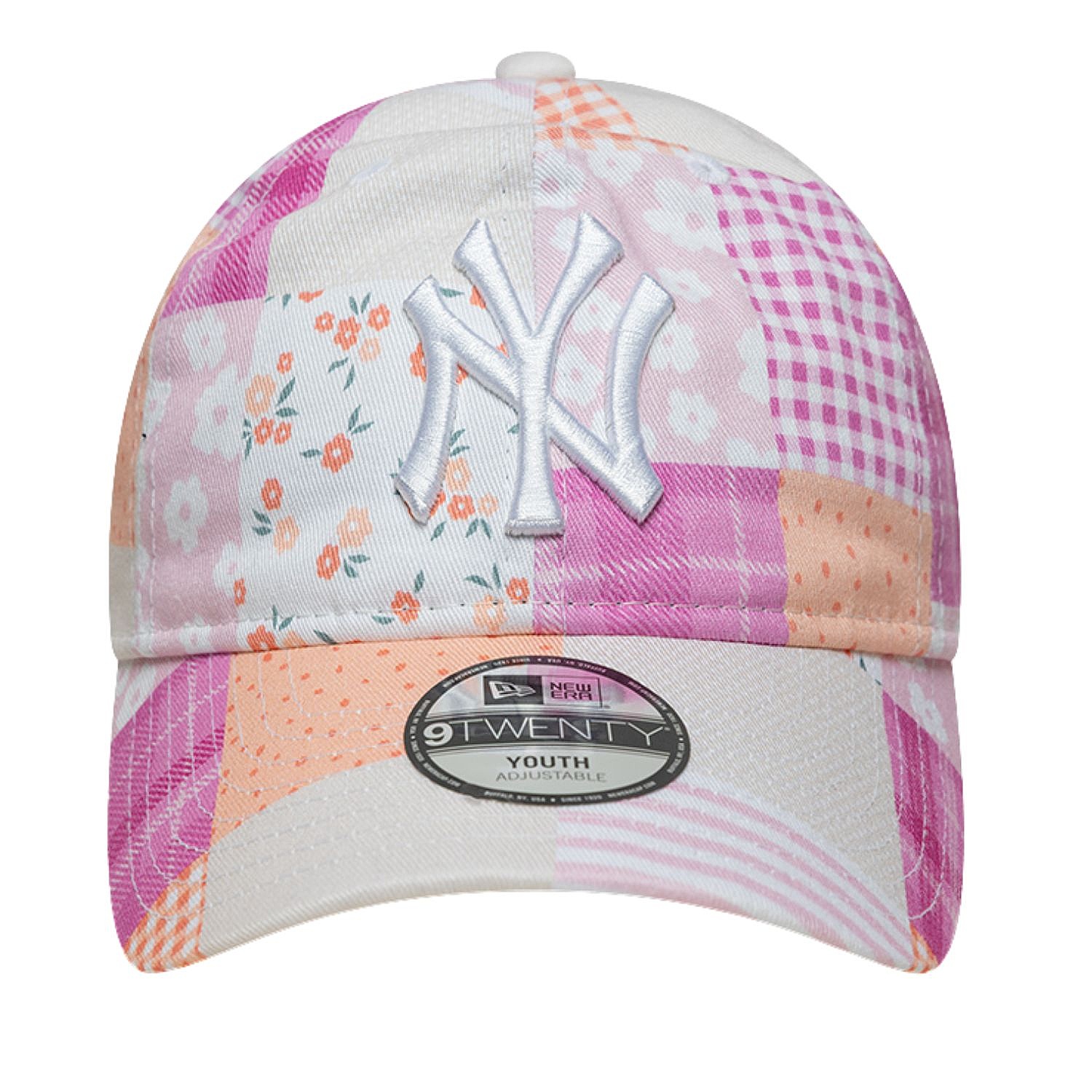 šiltovka New Era 9T Patchwork MLB New York Yankees Child - Primrose Pink/Electric Fuchsia - kid´s