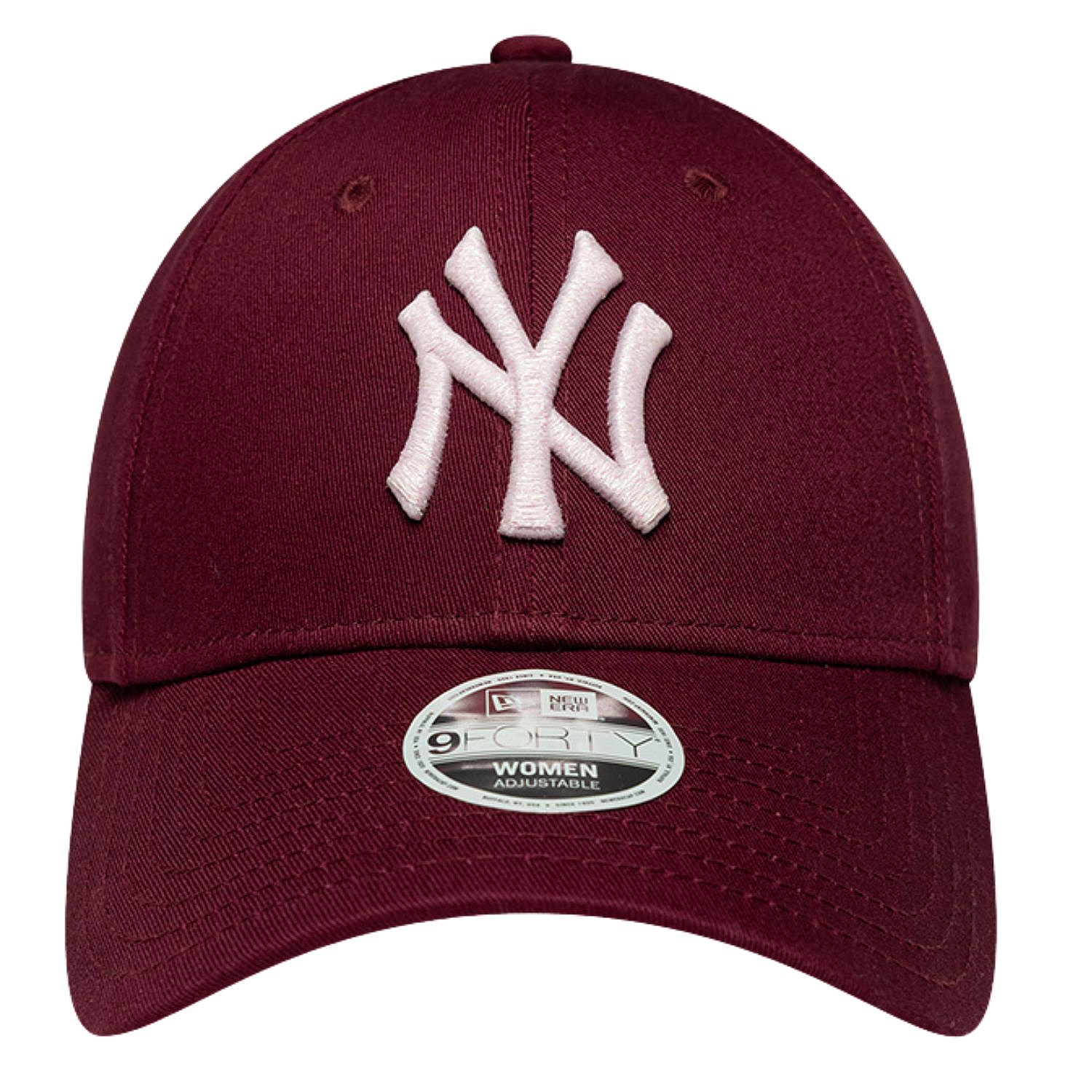 šiltovka New Era 9FO Metallic Logo MLB New York Yankees - Frosted Burgundy/Pink - women´s