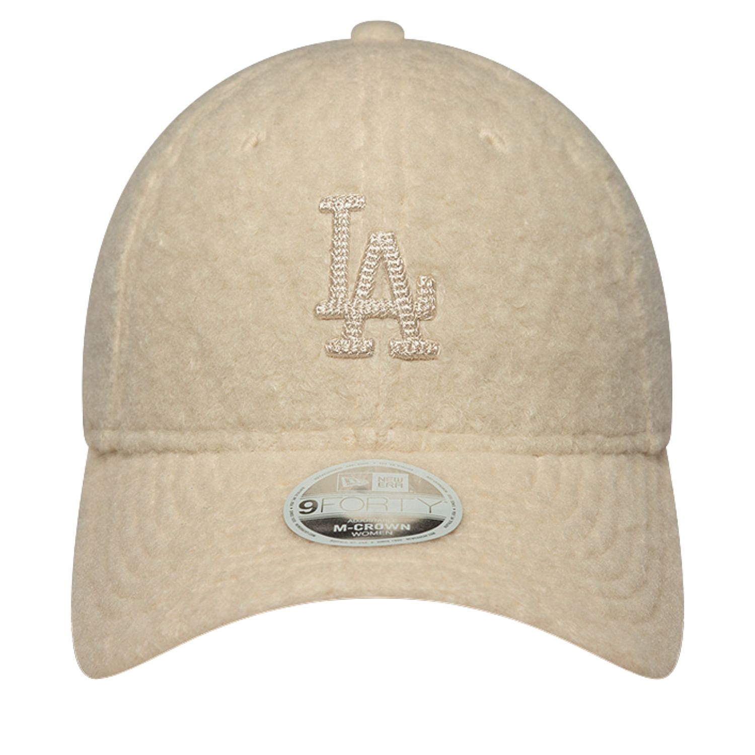 šiltovka New Era 9FO M-Crown Winter Borg MLB Los Angeles Dodgers - Light Cream - women´s