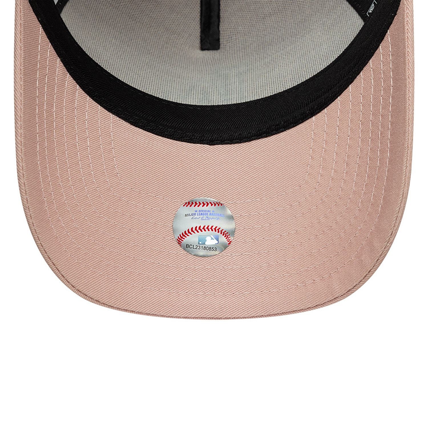 šiltovka New Era 9FO AF Outline Trucker MLB Los Angeles Dodgers - Pink Rouge/Dark Concrete - men´s