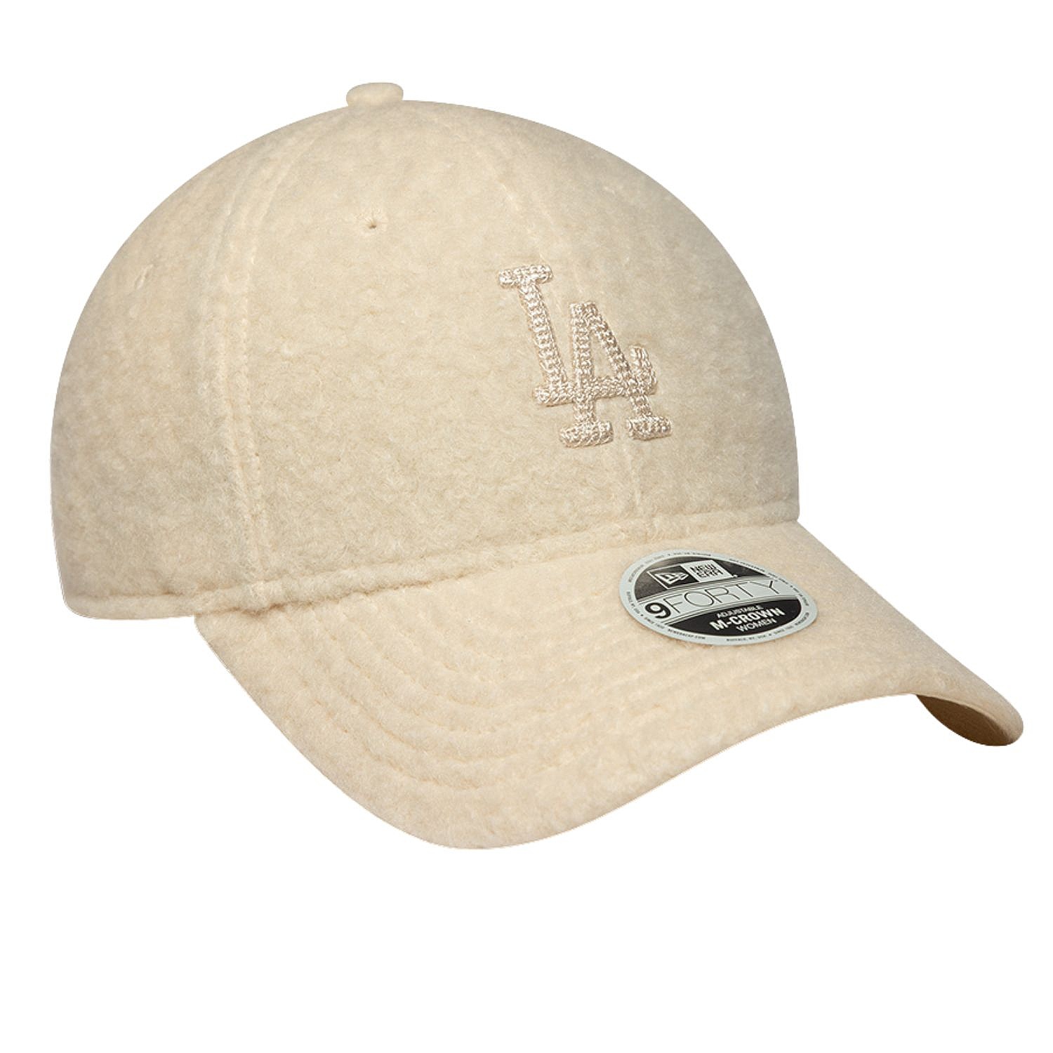 šiltovka New Era 9FO M-Crown Winter Borg MLB Los Angeles Dodgers - Light Cream - women´s