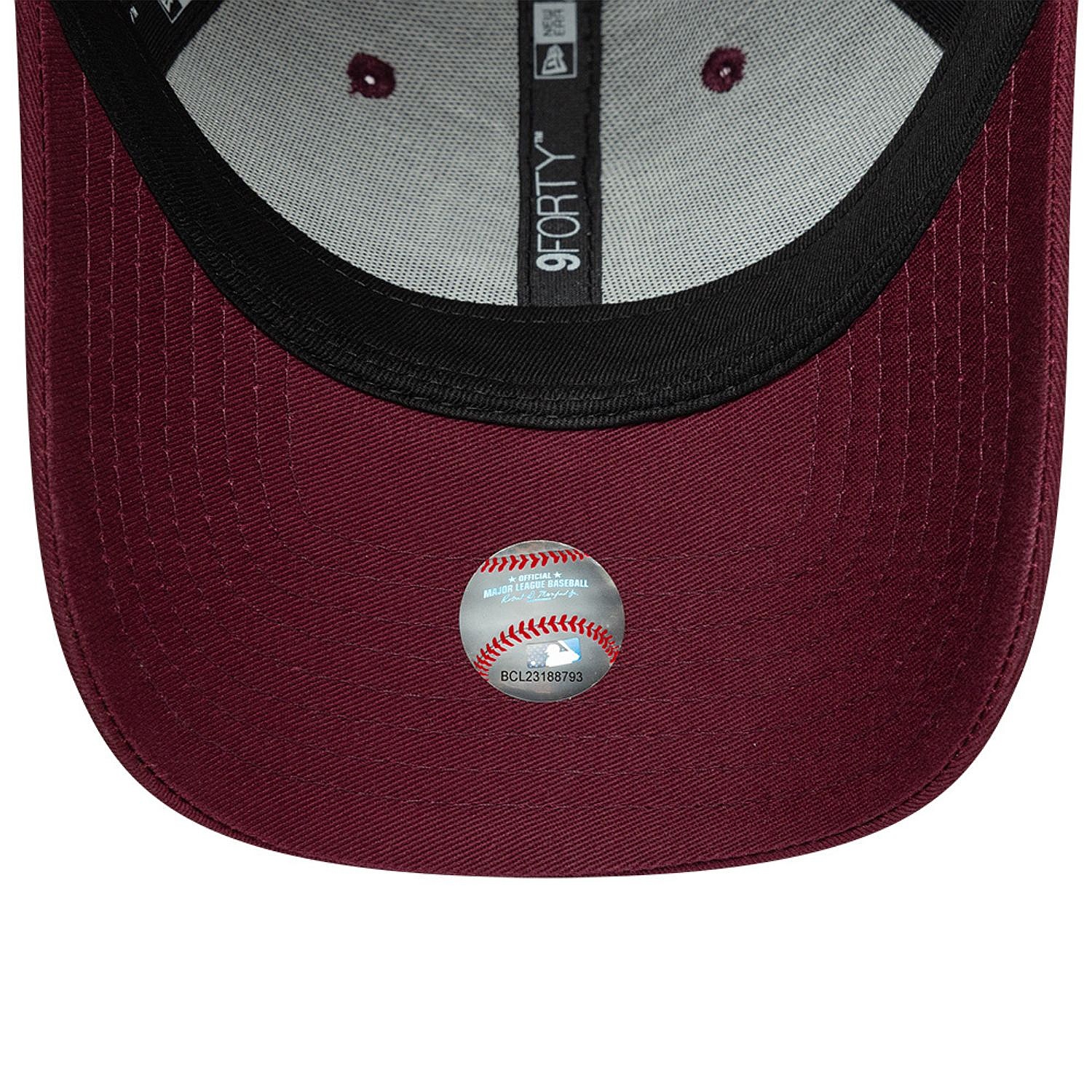 šiltovka New Era 9FO Team Outline MLB Los Angeles Dodgers - Frosted Burgundy/Light Cream - men´s