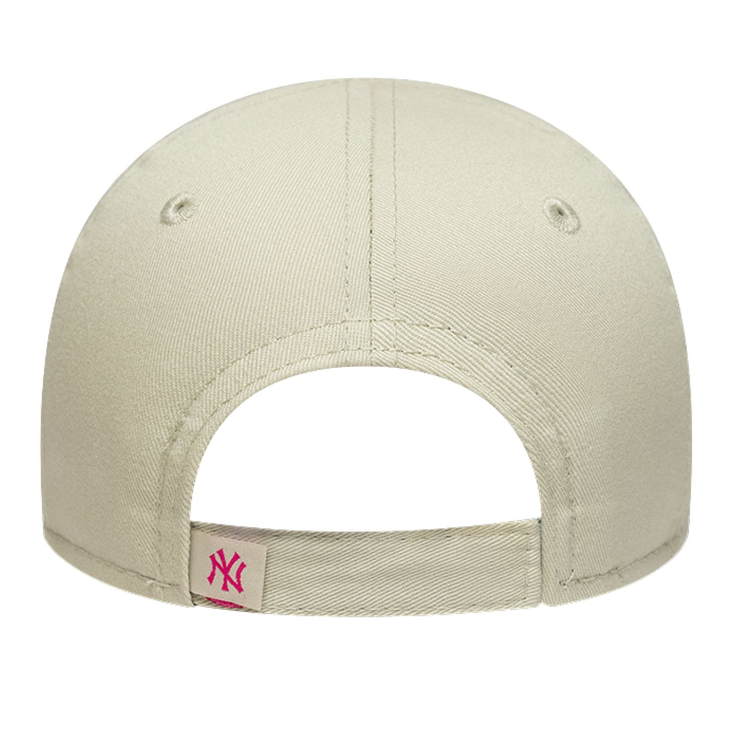 casquette New Era 9FO Dino Icon MLB New York Yankees Toddler - Stone/Electric Fuchsia - kid´s