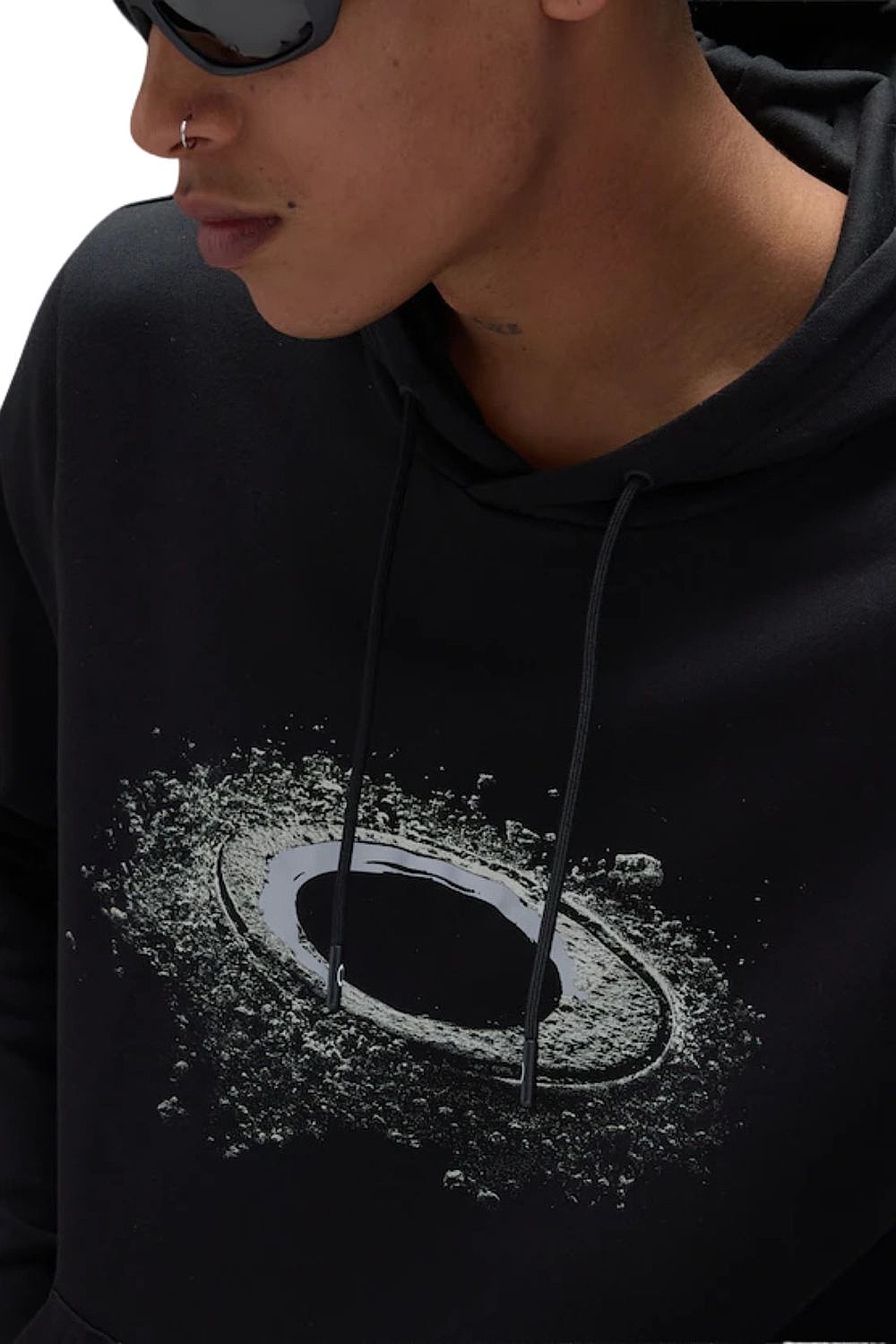 bluza Oakley Lunar Ellipse Hoodie - Pitch Black - men´s