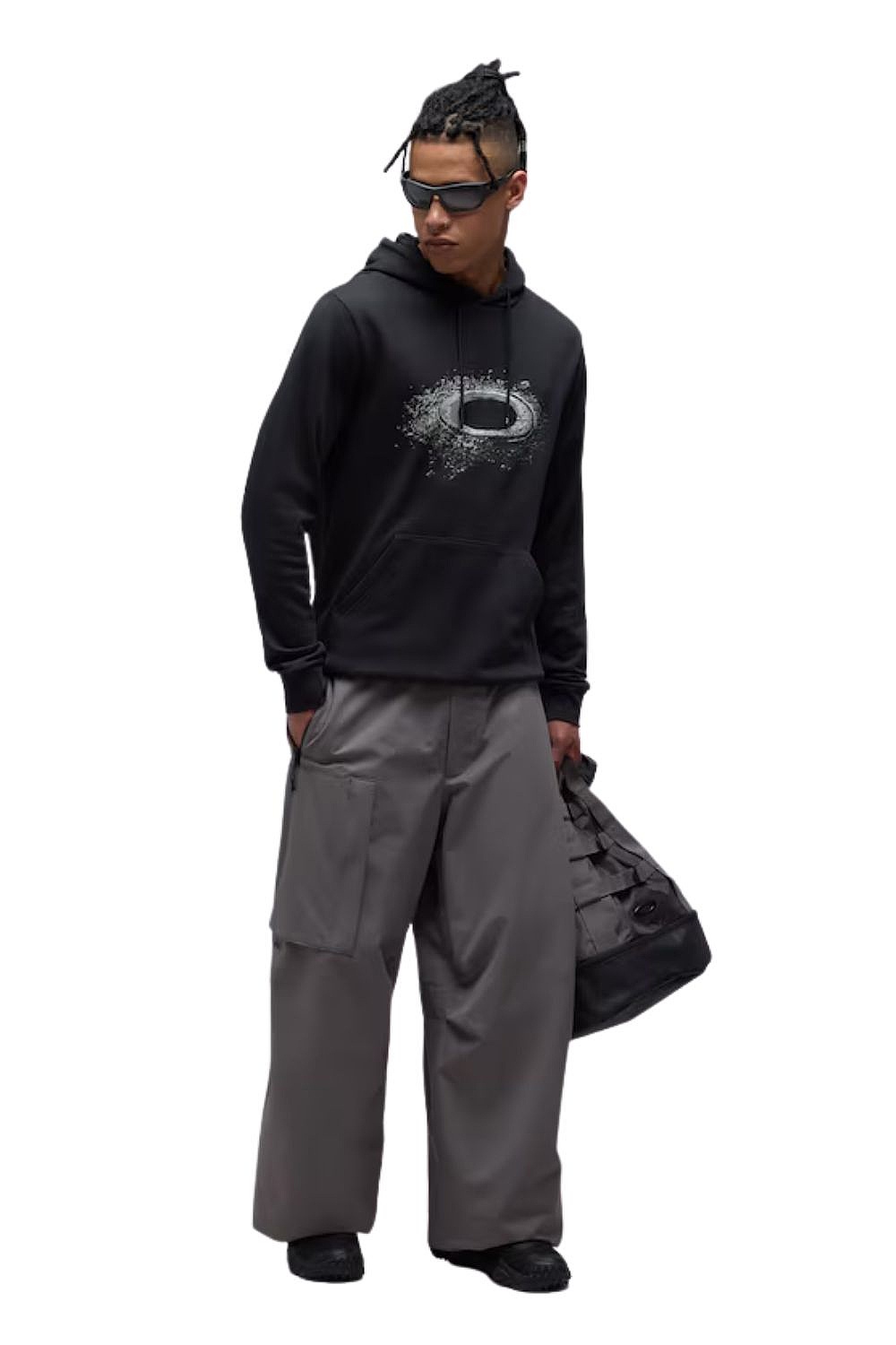 bluza Oakley Lunar Ellipse Hoodie - Pitch Black - men´s