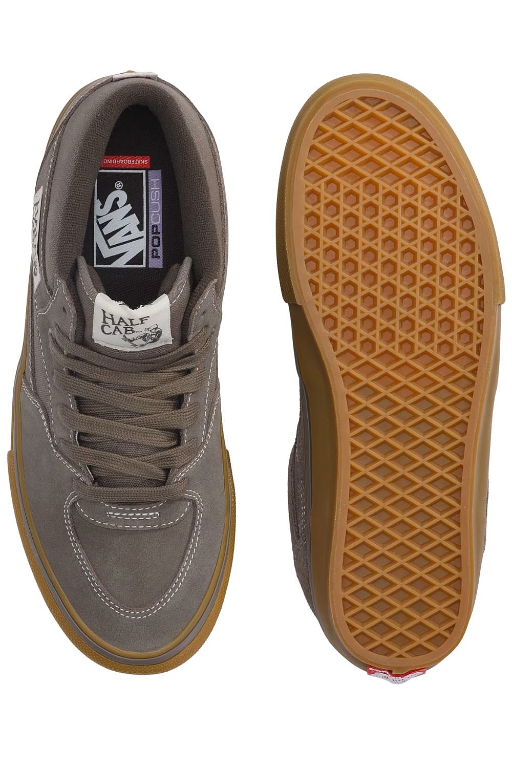 boty Vans Skate Half Cab - Walnut/Gum