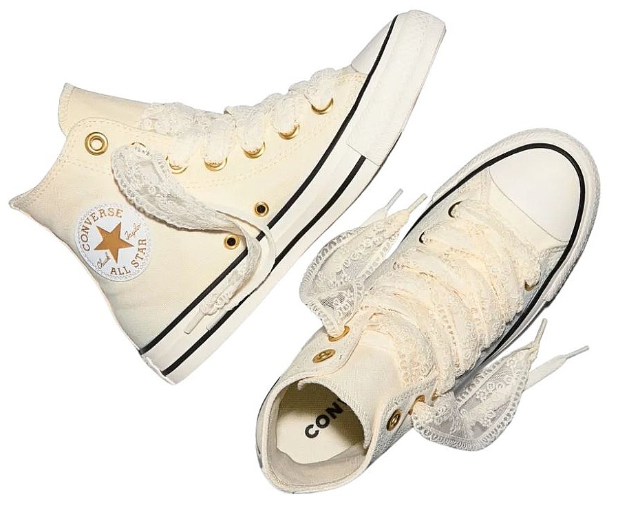 buty Converse Chuck Taylor All Star Hi - A18307/Egret/Gold/Black