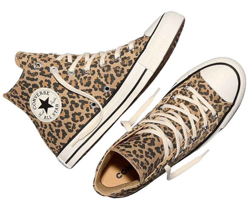 buty Converse Chuck Taylor All Star Hi - A19181/Egret/Black/Honey Stick