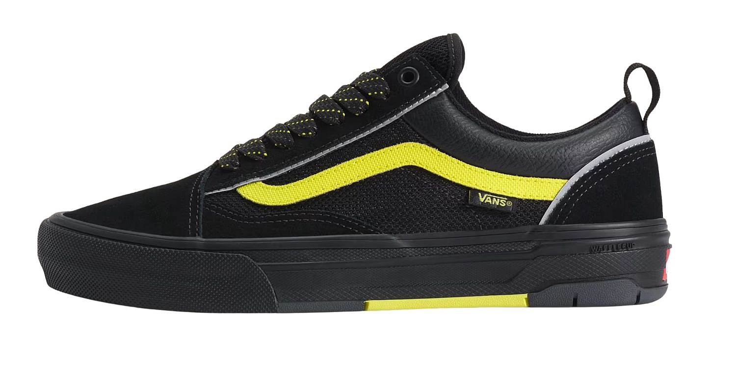 buty Vans Skate Old Skool Wafflecup - Black/Lime - men´s