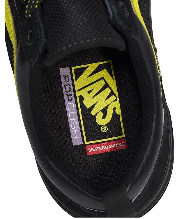 buty Vans Skate Old Skool Wafflecup - Black/Lime - men´s