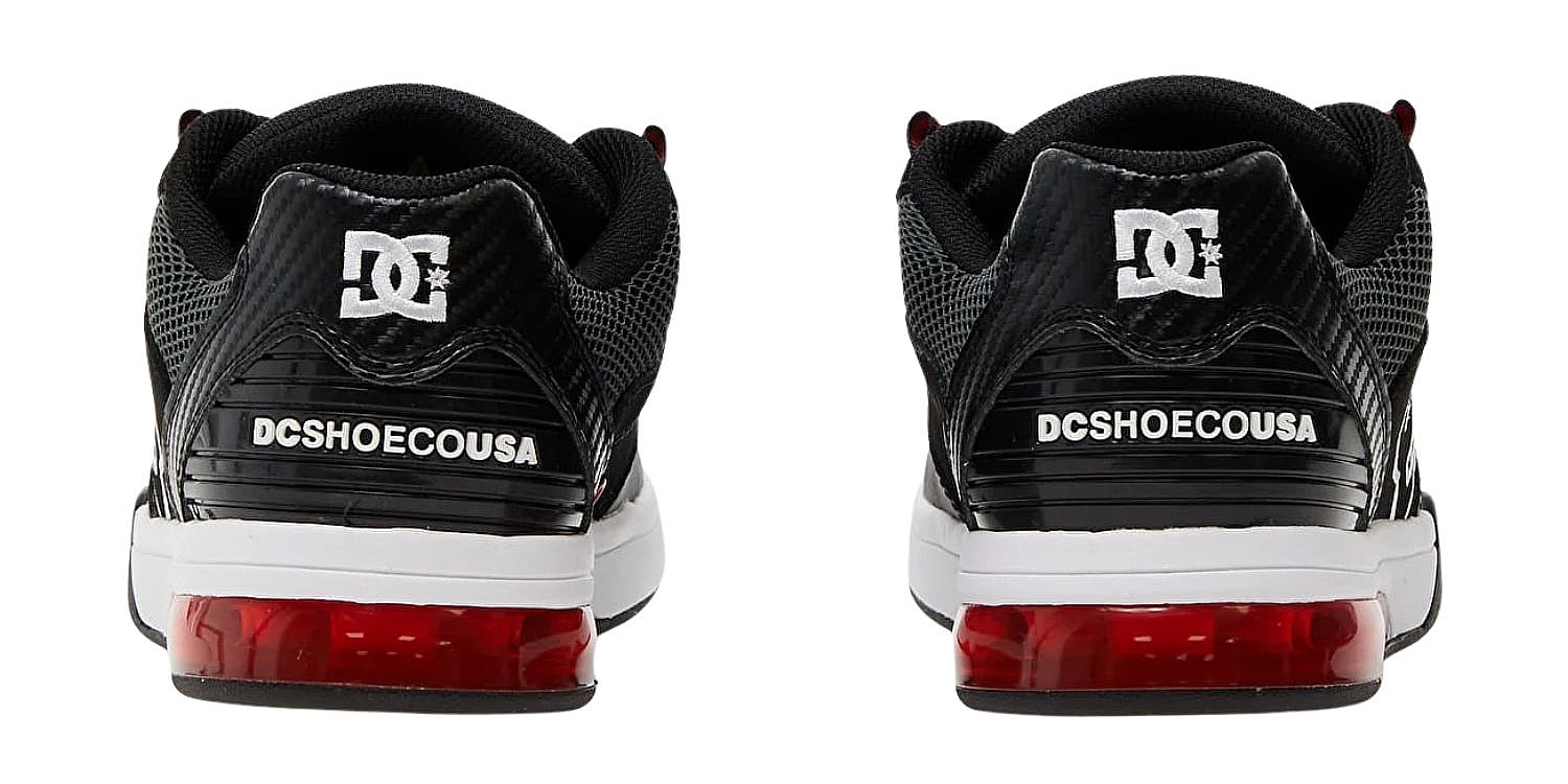 shoes DC Versatile - BWA/Black/White/Athletic Red - men´s