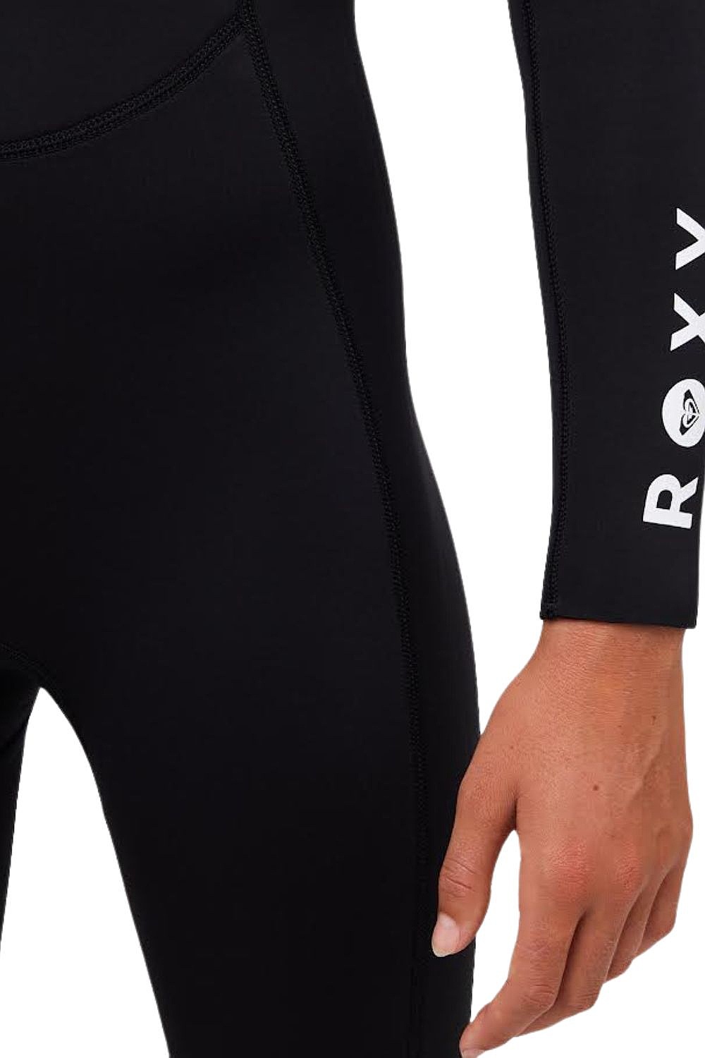 wet suit Roxy 3/2 SR School/Rental Back Zip FLT LS - BLK/Black - women´s