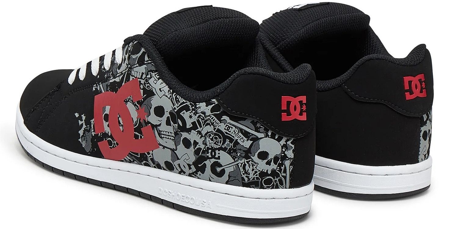 shoes DC Gaveler - Black/Red - unisex junior