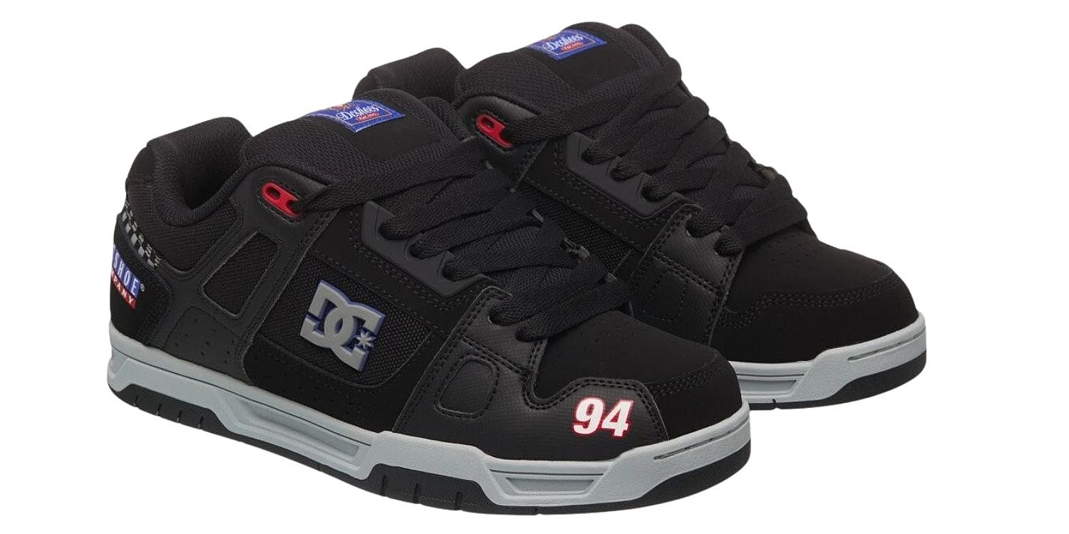 shoes DC Stag - Black/Grey/Blue - men´s