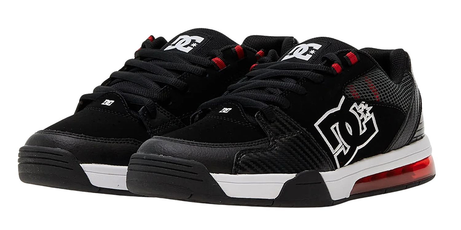 shoes DC Versatile - BWA/Black/White/Athletic Red - men´s