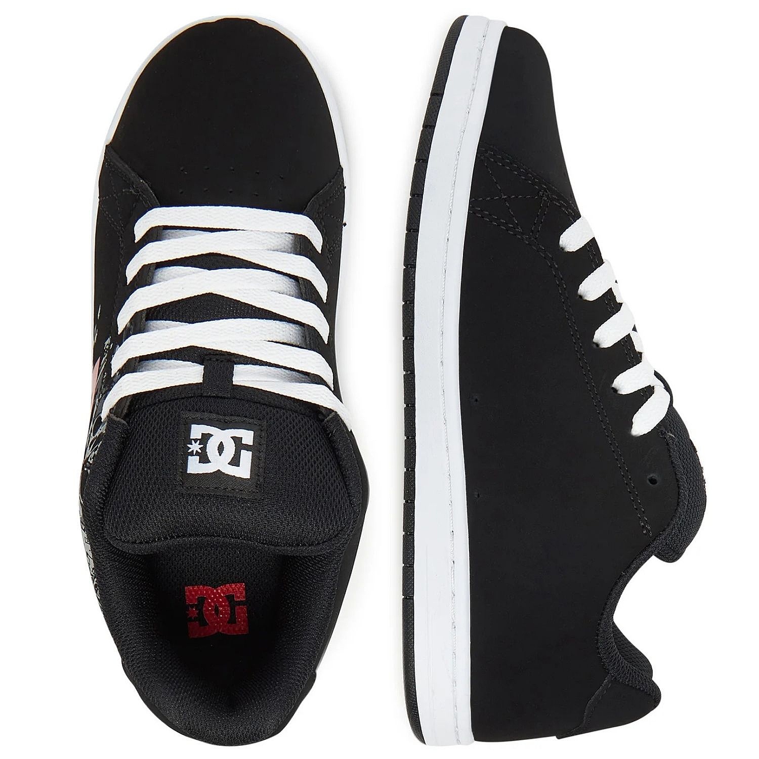 shoes DC Gaveler - Black/Red - unisex junior