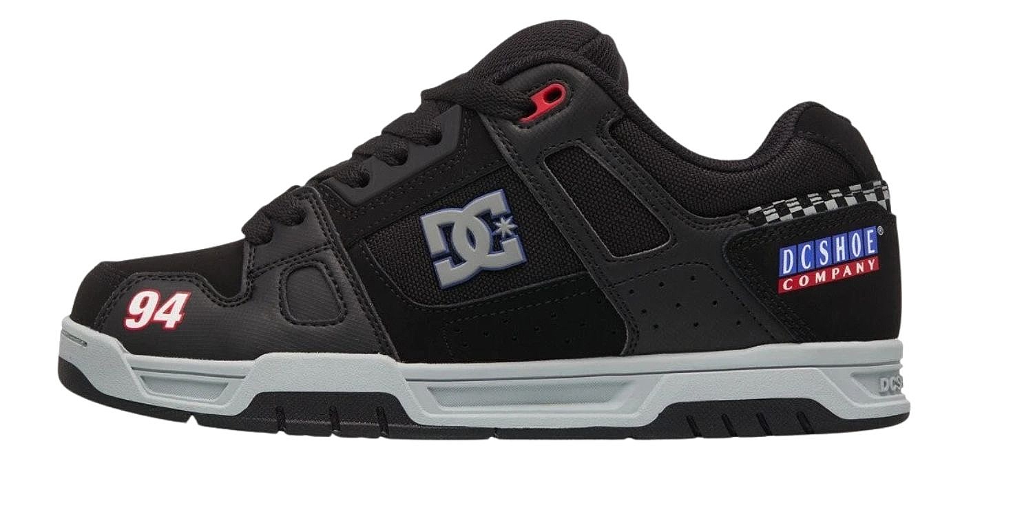 shoes DC Stag - Black/Grey/Blue - men´s