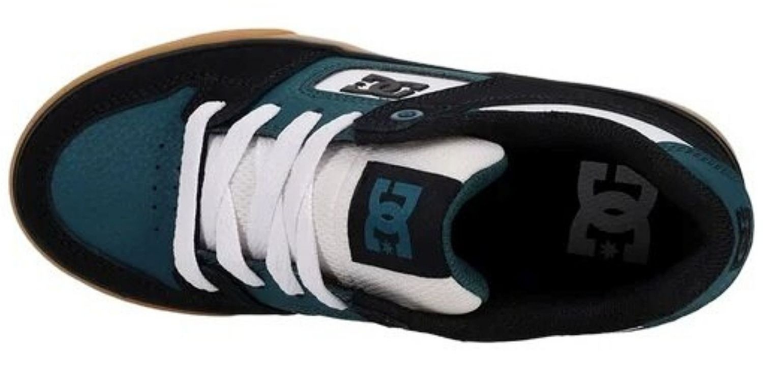 shoes DC Pure - Black/White/Emerald - unisex junior