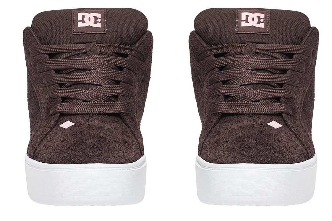 shoes DC Court Graffik Platform - Brown/Pink/White - women´s