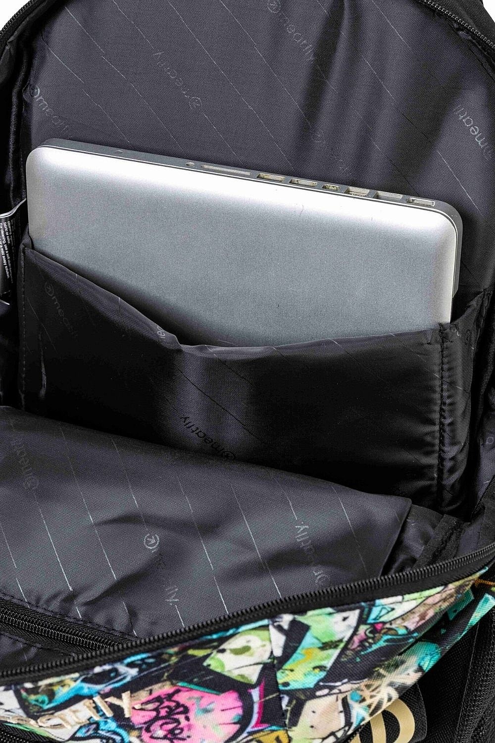 Rucksack Meatfly Basejumper - Green Graffity