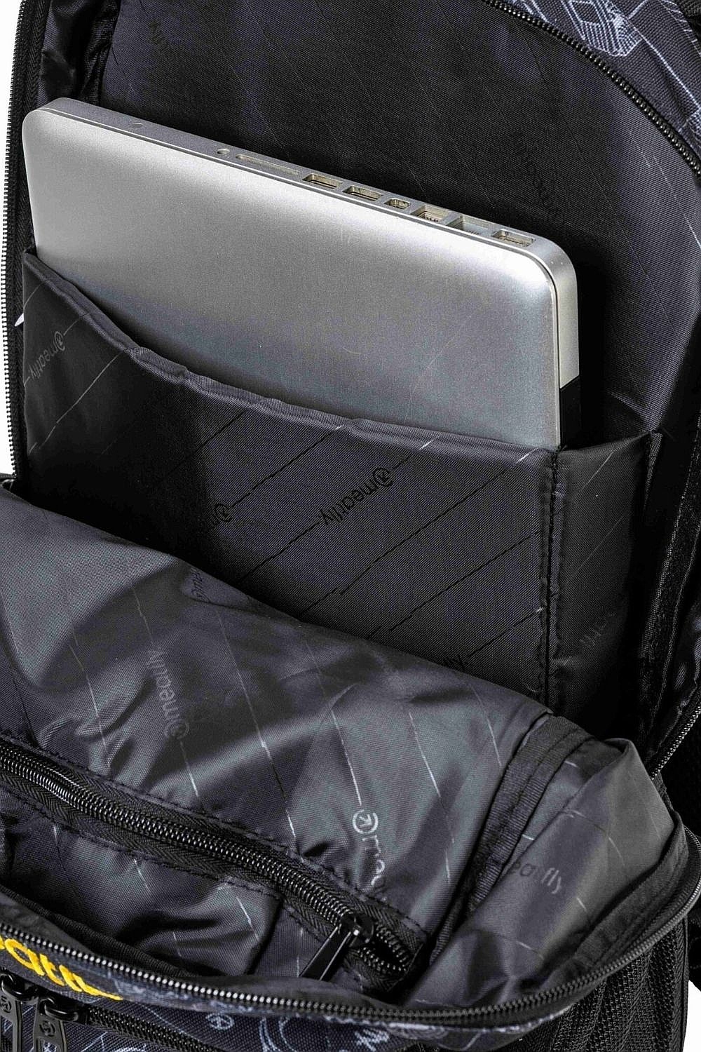 Rucksack Meatfly Basejumper - Blueprint Black