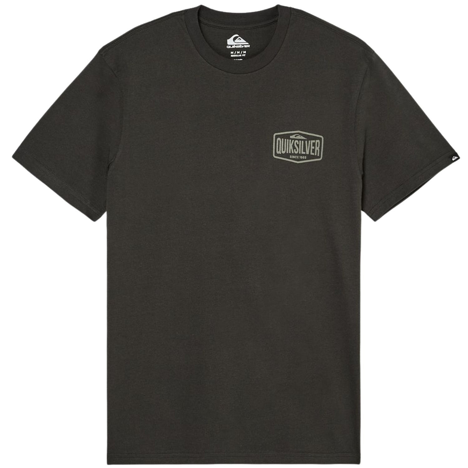 T-shirt Quiksilver Ev Surf Garage - KTA0/Tarmac - men´s