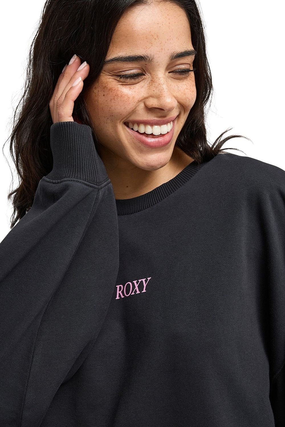 sweat-shirt Roxy Lineup - KVJ0/Anthracite - women´s