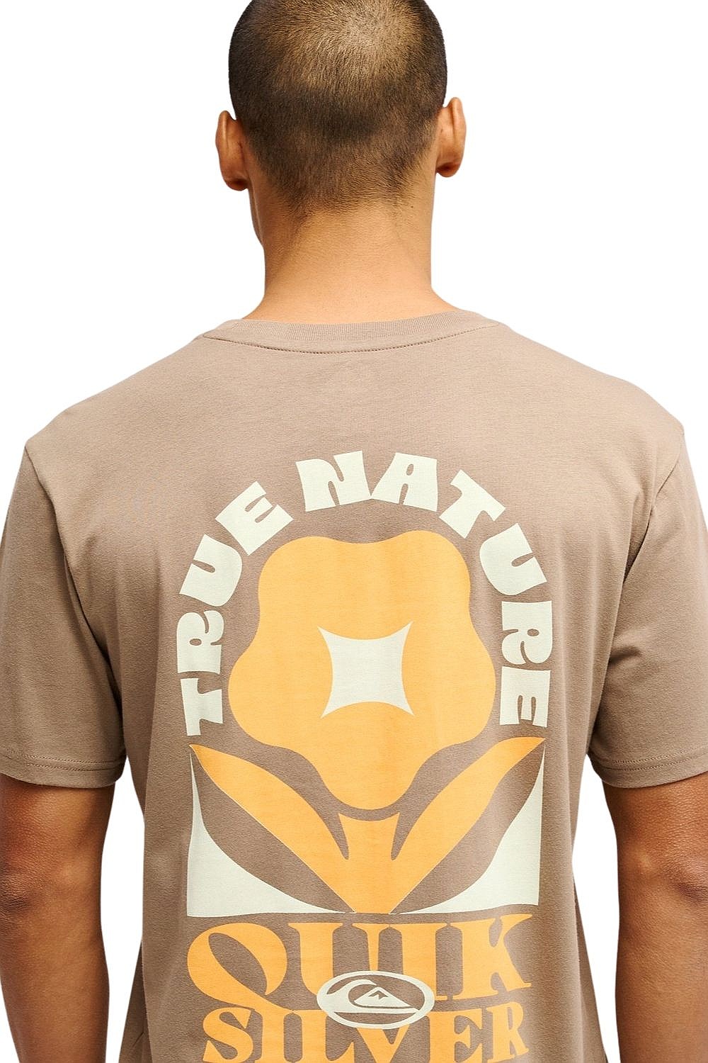 T-shirt Quiksilver True - TND0/Pine Bark - men´s