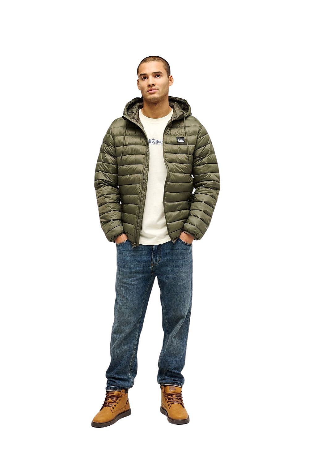 veste Quiksilver Scaly Hood - CRE0/Grape Leaf - men´s