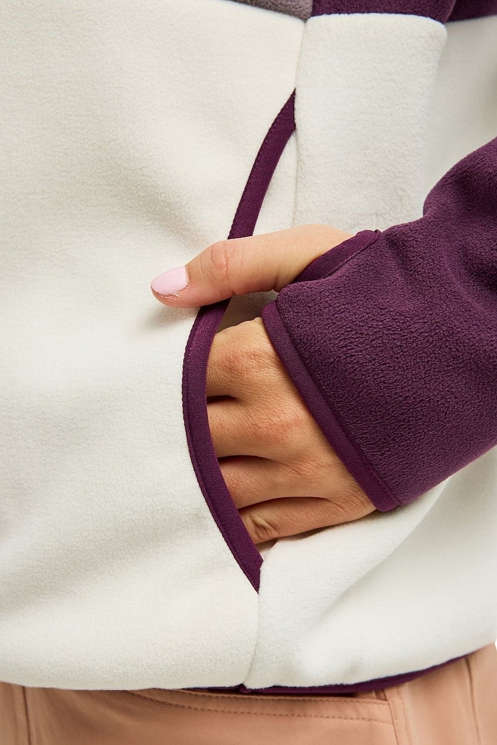 sweat-shirt Roxy Icedrift Layer - PSJ0/Blackberry Wine - women´s