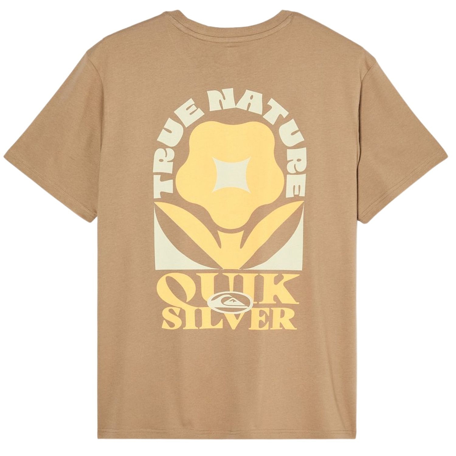 T-shirt Quiksilver True - TND0/Pine Bark - men´s