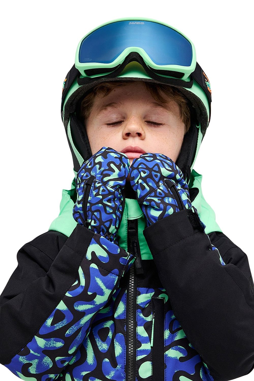 veste Quiksilver Little Mission - GGQ6/Bubble Form Kids Spring Bouque - kid´s