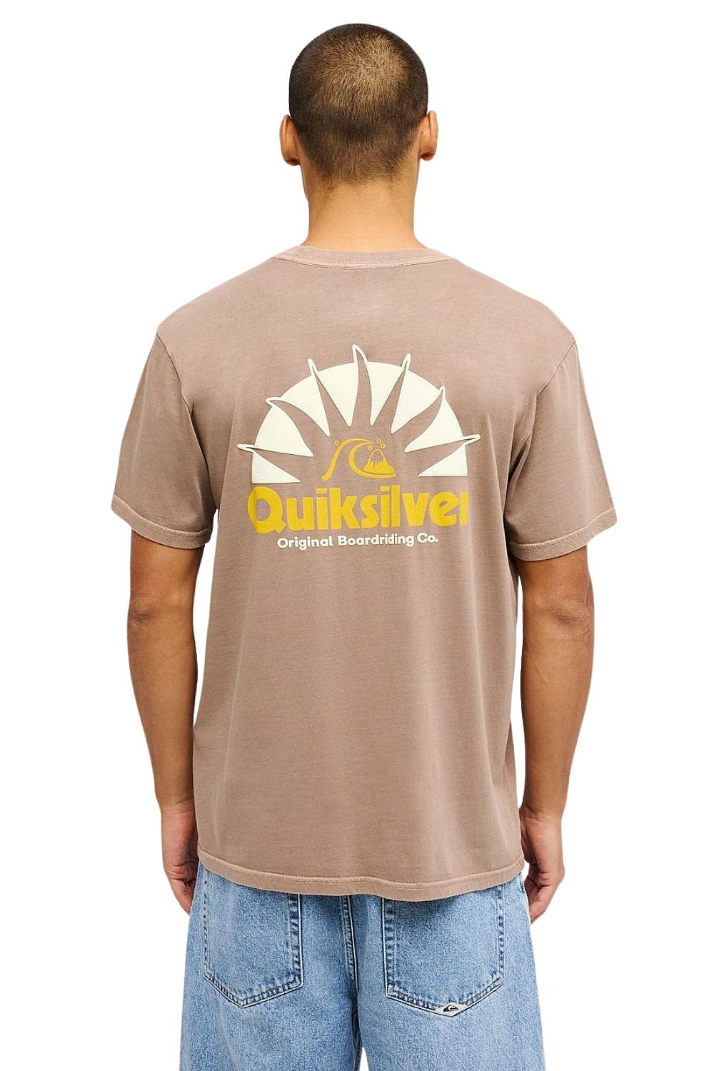 T-shirt Quiksilver Evo Rays - TND0/Pine Bark - men´s