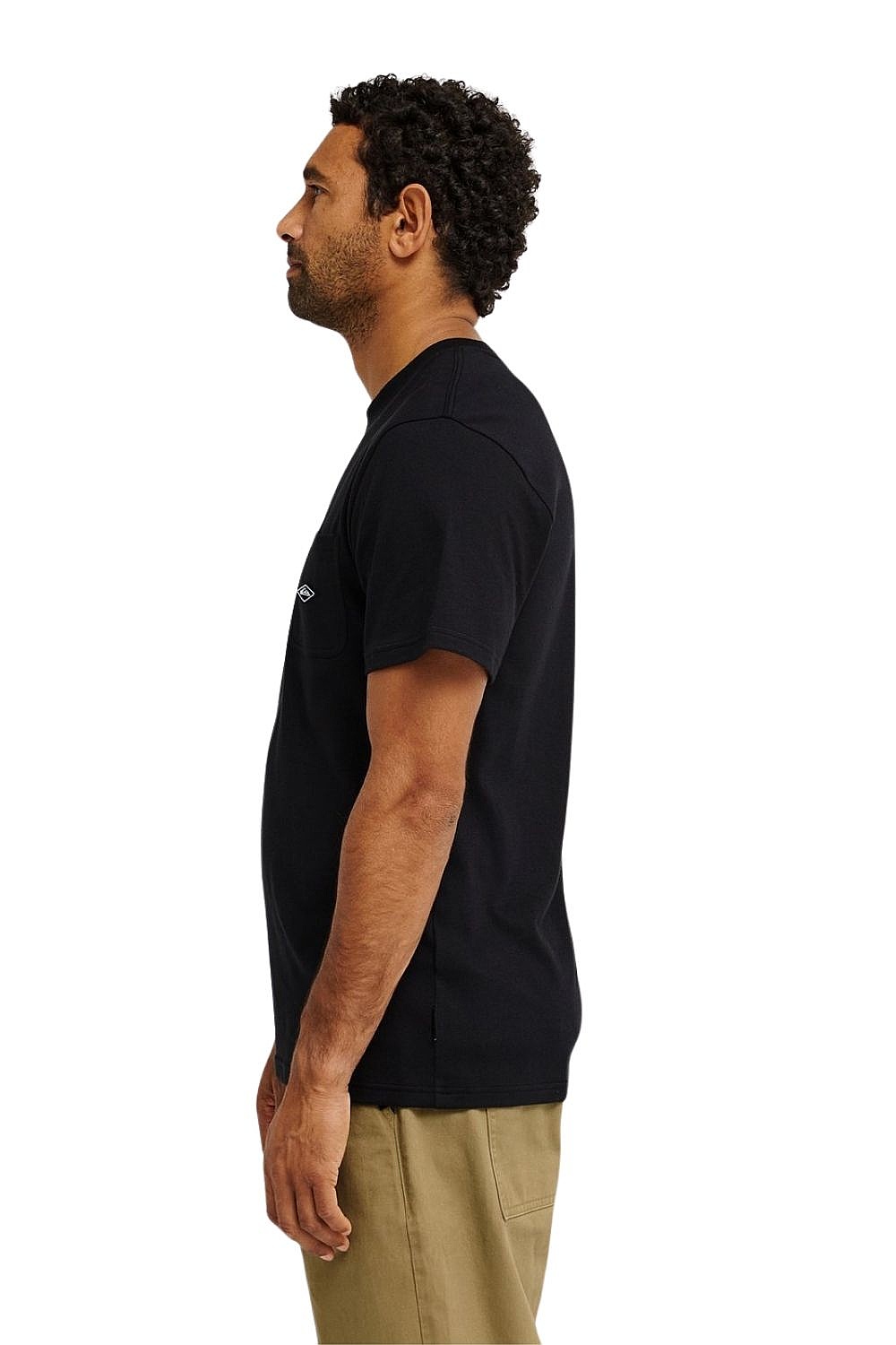 T-shirt Quiksilver Diamond Pocket - KVJ0/Black - men´s