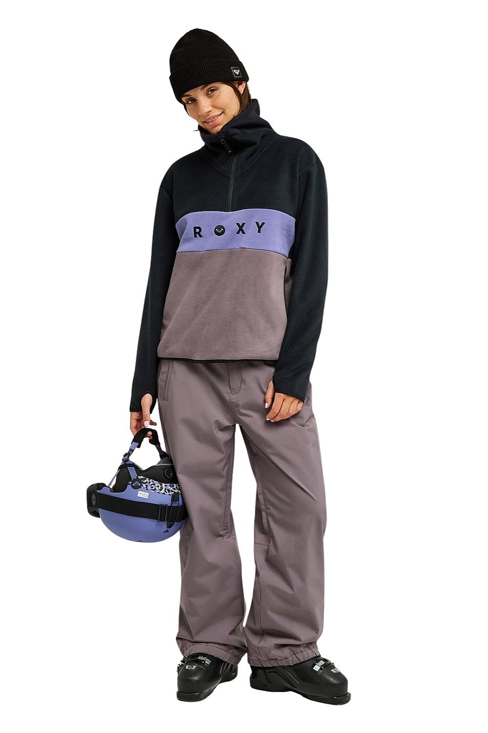 sweat-shirt Roxy Icedrift Layer - KVJ0/True Black - women´s