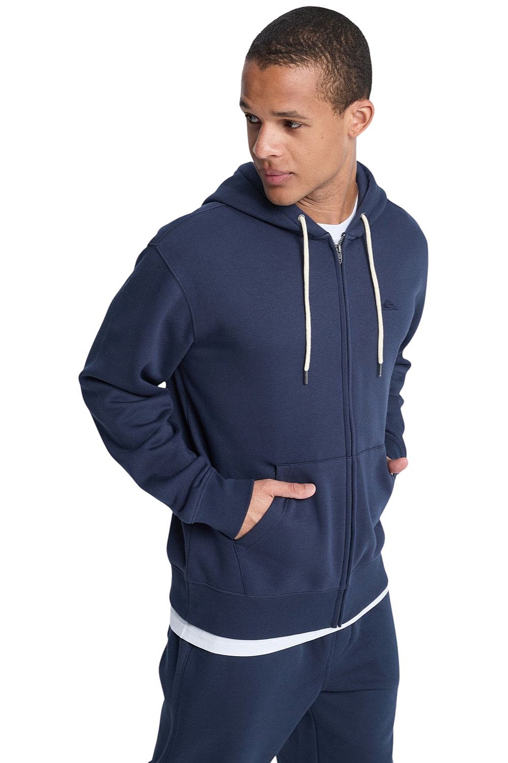 sweat-shirt Quiksilver Salt Water Zip Hoodie - KTP0/Dark Navy - men´s