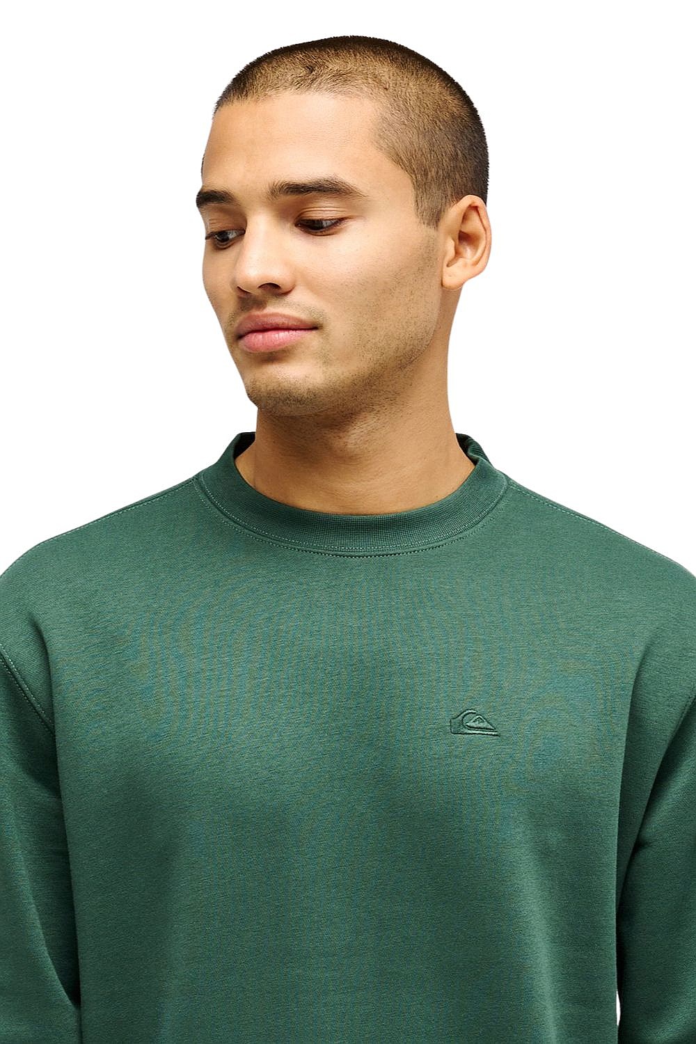 sweat-shirt Quiksilver Salt Water Crew - GRT0/Forest - men´s