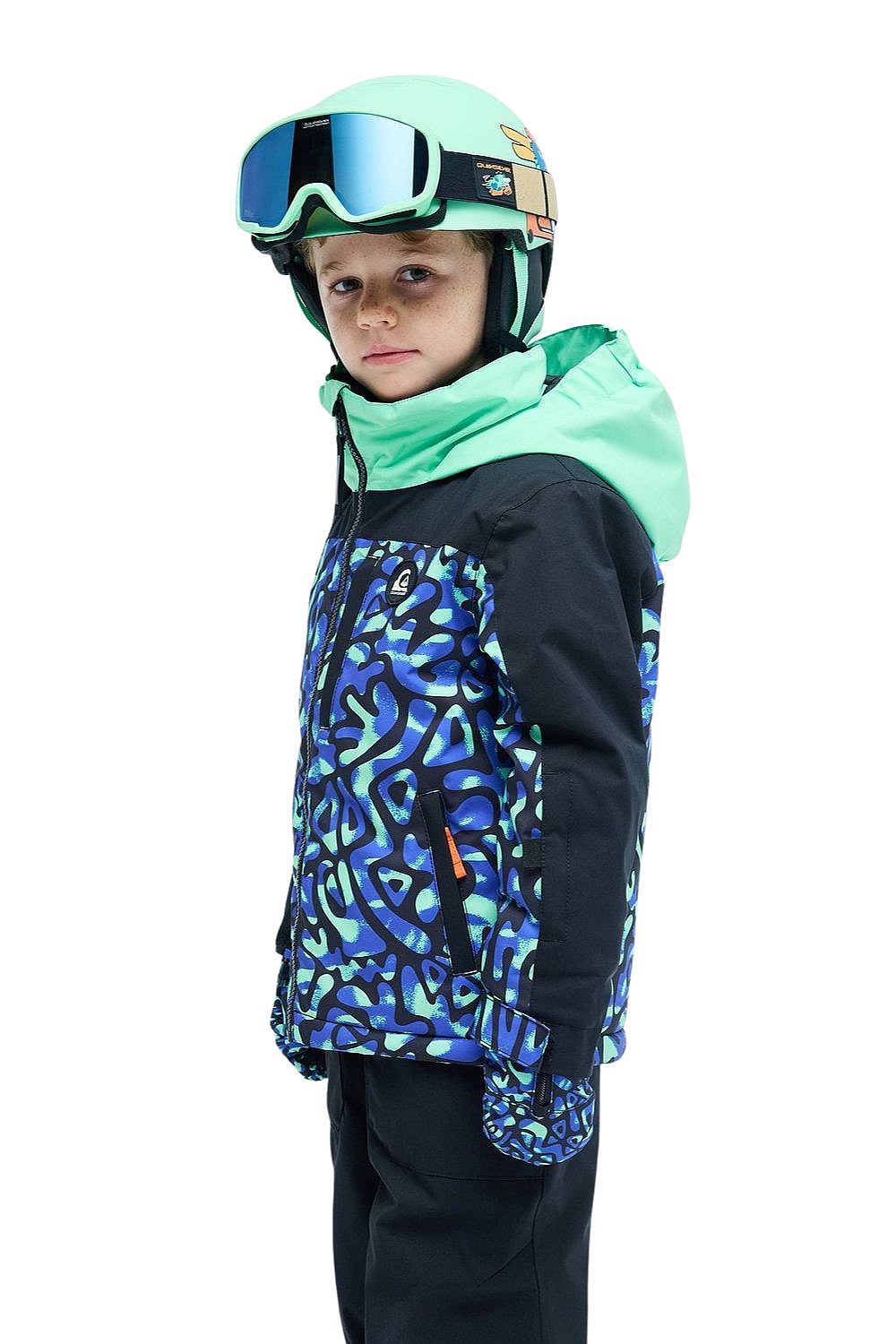 veste Quiksilver Little Mission - GGQ6/Bubble Form Kids Spring Bouque - kid´s